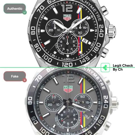 how to spot fake tag heuer formula 1 watches|tag heuer formula 1 41mm.